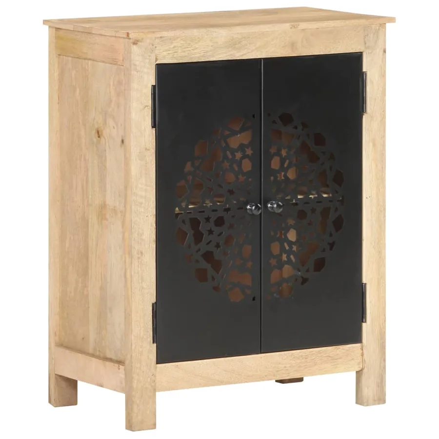 Buffet 60x35x75 cm Bois de manguier massif - 11