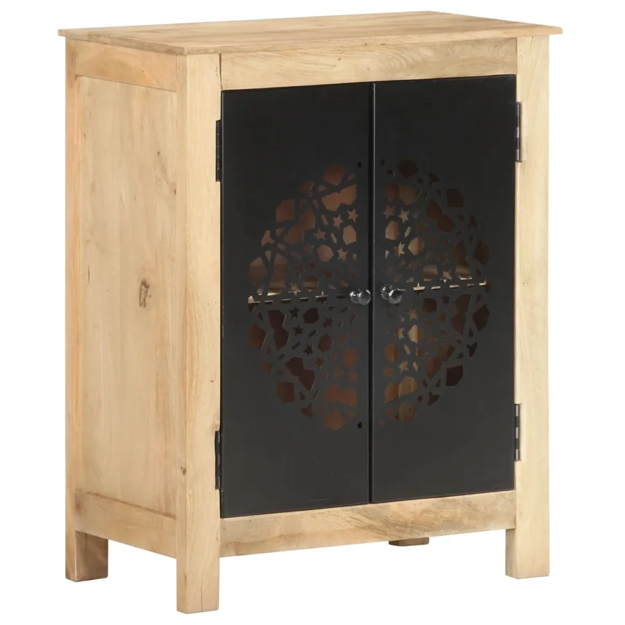 Buffet 60x35x75 cm Bois de manguier massif - 9