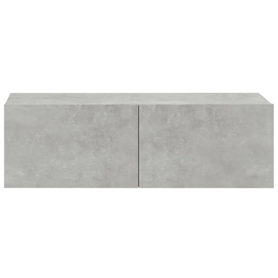 Ensemble de meubles TV 6 pcs Gris béton Bois d'ingénierie - 6