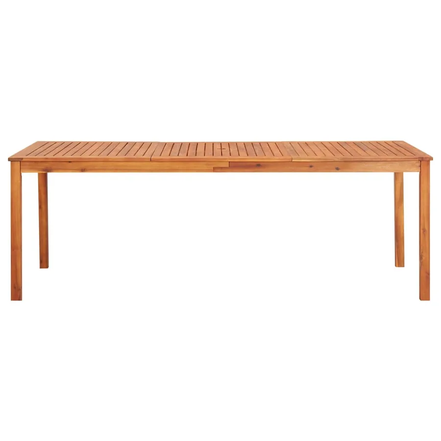 Ensemble à manger de jardin 9 pcs avec coussins Acacia solide - 4