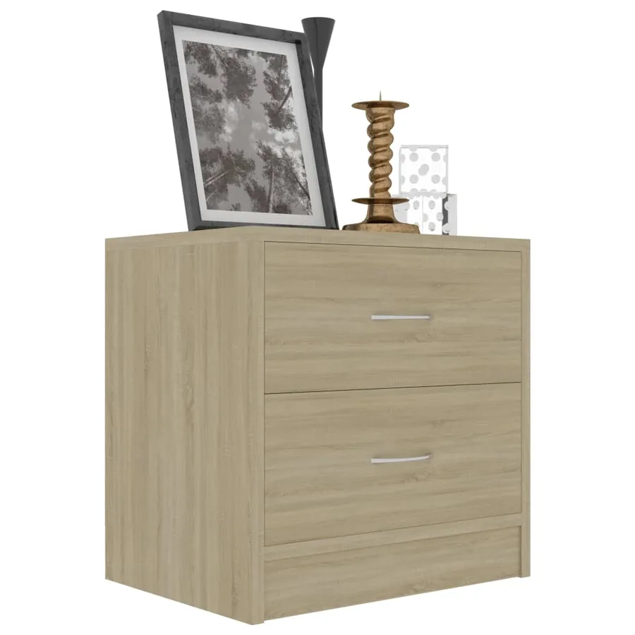Table de chevet Chêne sonoma 40x30x40 cm Bois d'ingénierie - 3