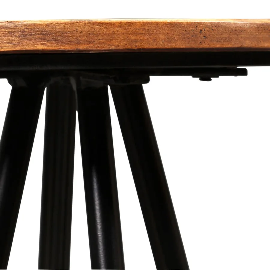 Ensemble de bar 3 pcs Bois de récupération massif - 11