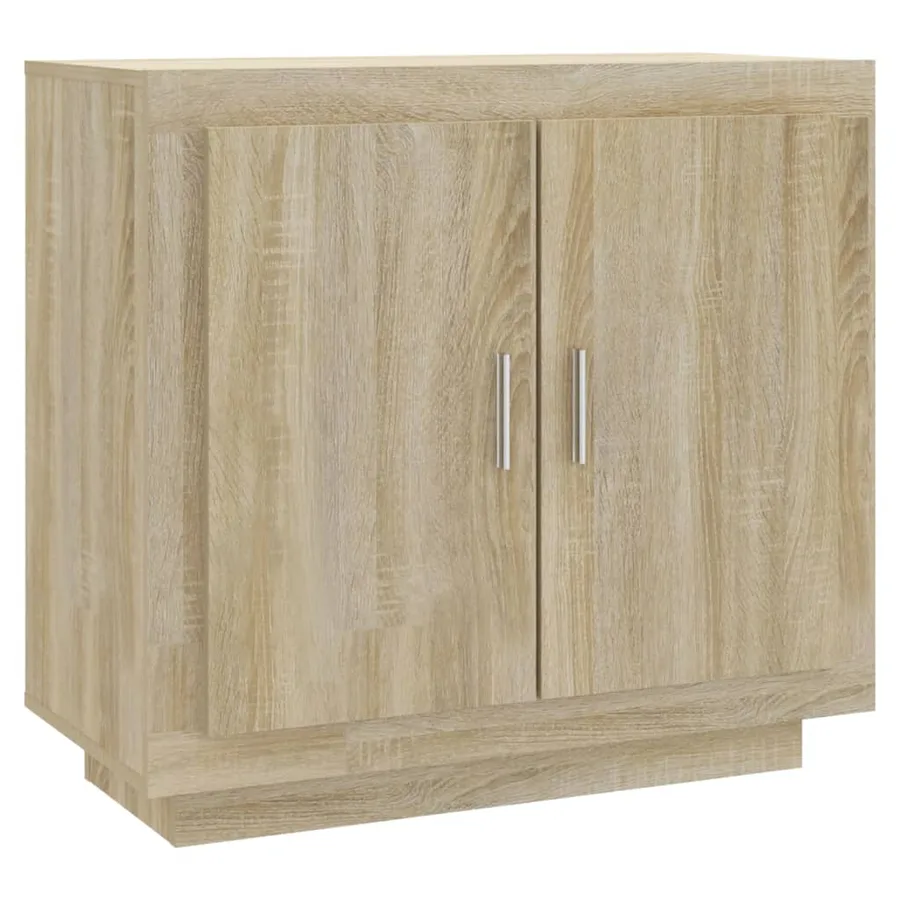 Buffet Chêne sonoma 80x40x75 cm Bois d'ingénierie - 2
