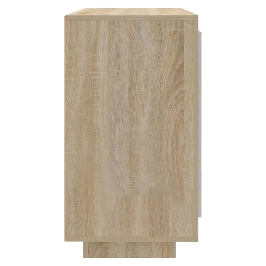Buffet Chêne sonoma 80x40x75 cm Bois d'ingénierie - 4
