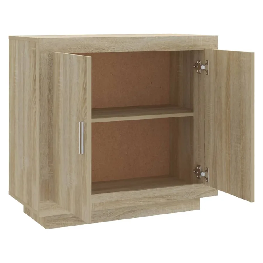 Buffet Chêne sonoma 80x40x75 cm Bois d'ingénierie - 6