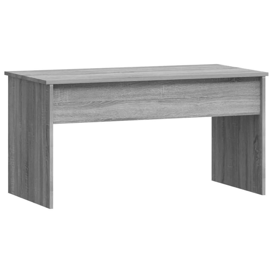 Table basse Sonoma gris 102x50,5x52,5 cm Bois d'ingénierie - 3