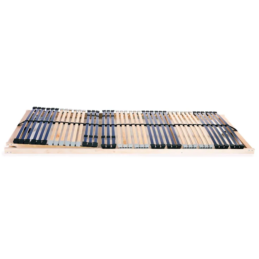 Sommier à lattes sans matelas avec 42 lattes 7 zones 70x200 cm - 3