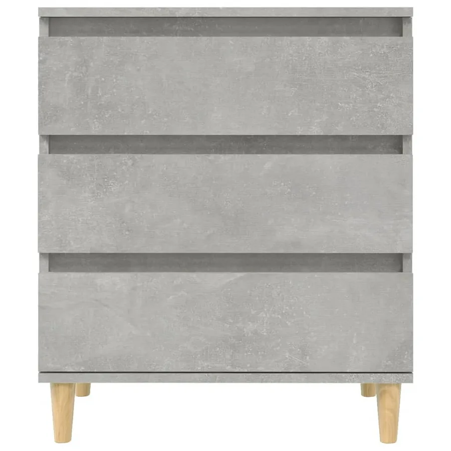 Buffet Gris béton 60x35x70 cm Bois d'ingénierie - 6