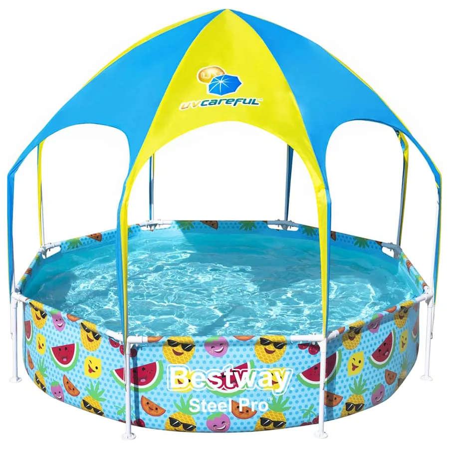 Bestway Piscine hors sol Steel Pro UV Careful pour enfants 244x51 cm - 2