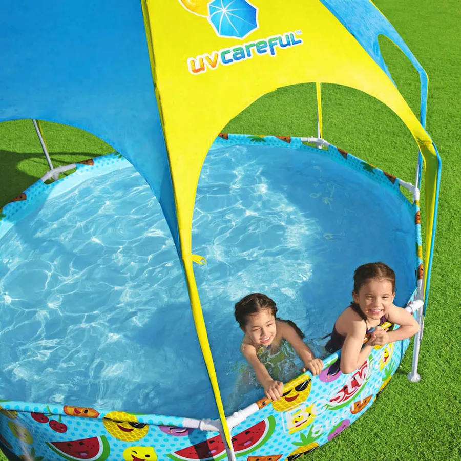 Bestway Piscine hors sol Steel Pro UV Careful pour enfants 244x51 cm - 6