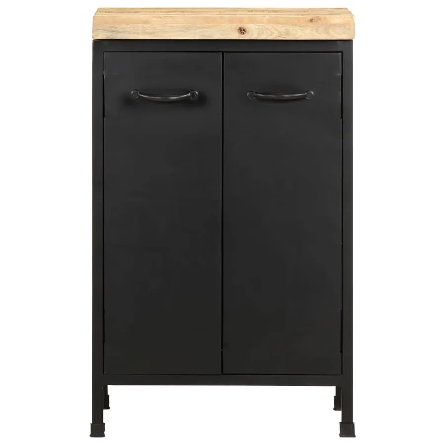 Buffet 47x35x76 cm Bois de manguier brut - 3