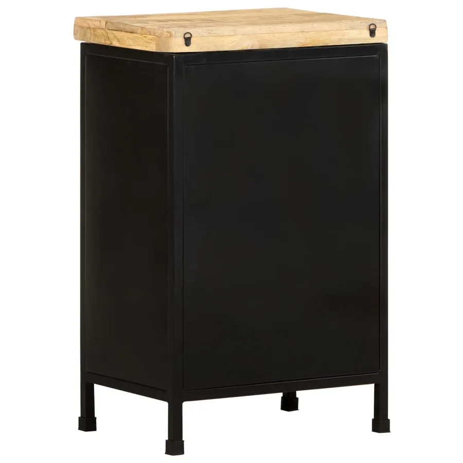 Buffet 47x35x76 cm Bois de manguier brut - 5