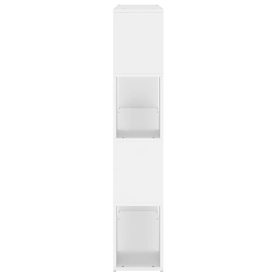 Bibliothèque/Séparateur de pièce Blanc 100x24x124 cm - 6