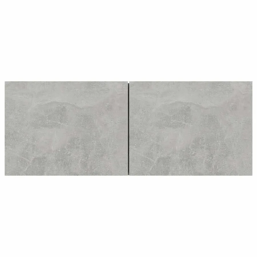 Meuble TV Gris béton 80x30x30 cm Bois d’ingénierie - 6