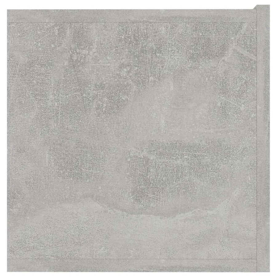 Meuble TV Gris béton 80x30x30 cm Bois d’ingénierie - 7