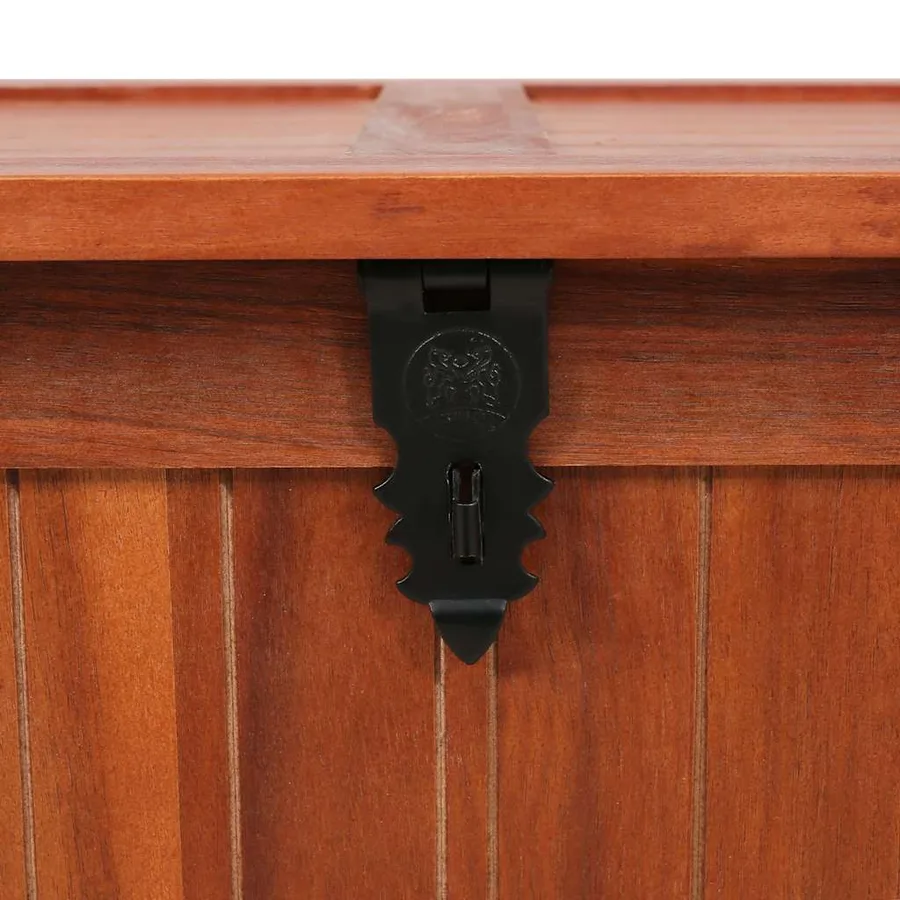 Coffre de rangement 79x34x32 cm Bois d'acacia solide - 9