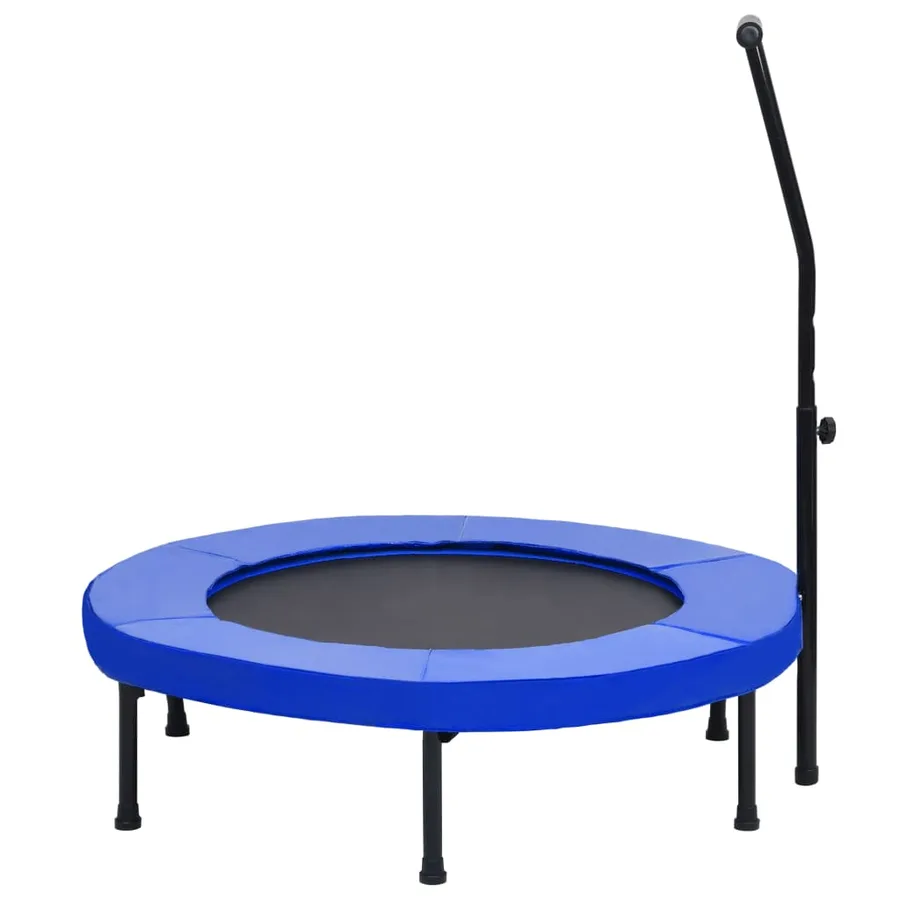 Trampoline de fitness avec poignée et coussin de sécurité 102cm - 3