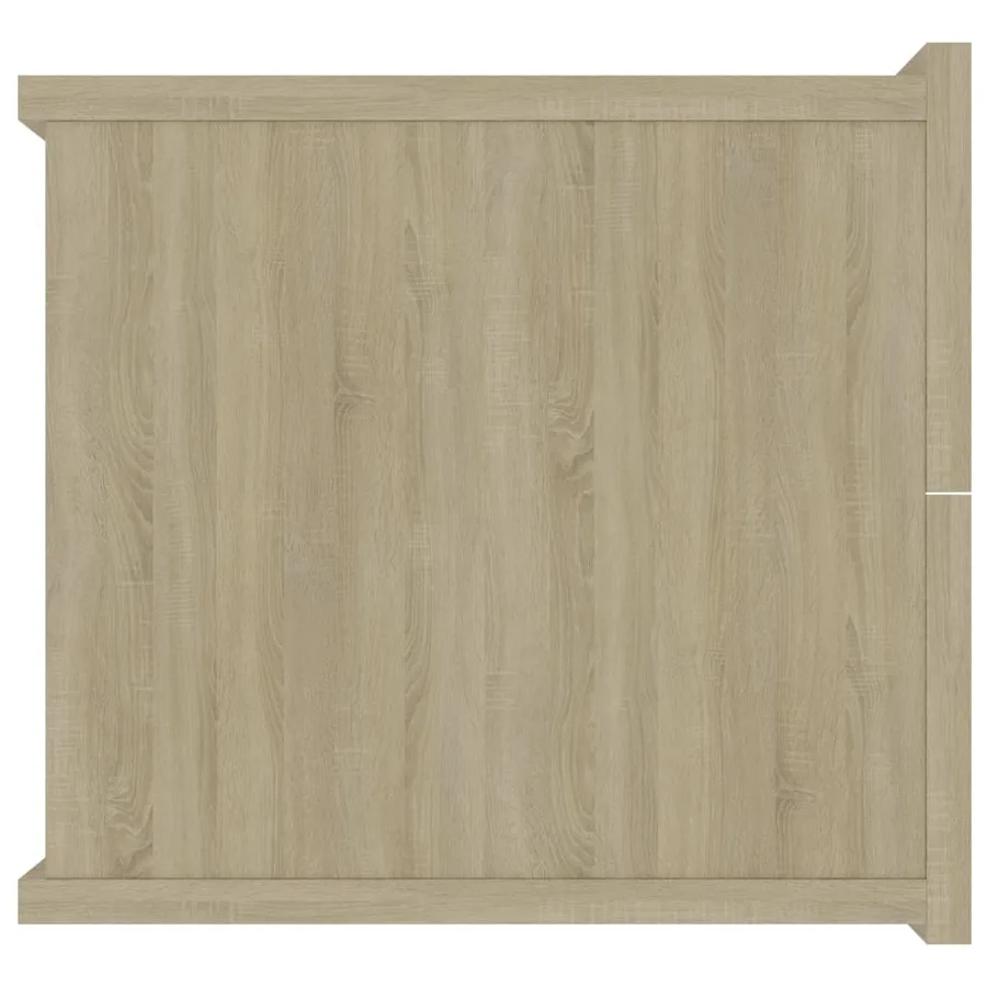 Tables de chevet 2 pcs Chêne sonoma 40x30x30 cm Bois ingénierie - 5