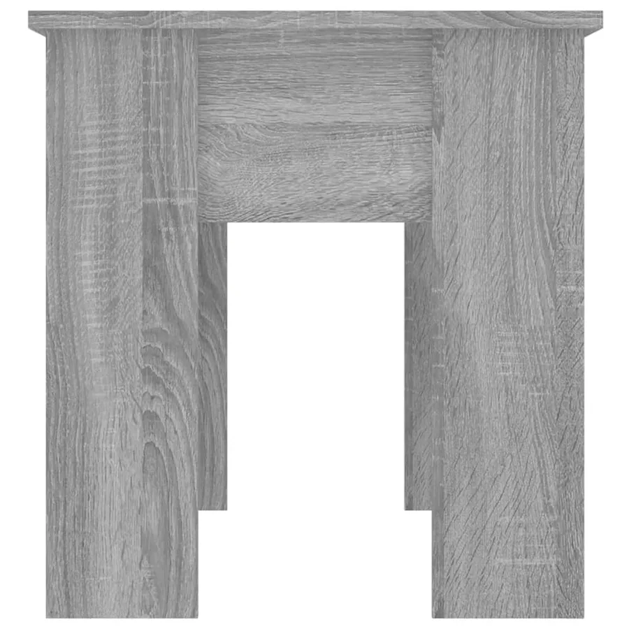 Table basse Sonoma gris 101x49x52 cm Bois d'ingénierie - 7