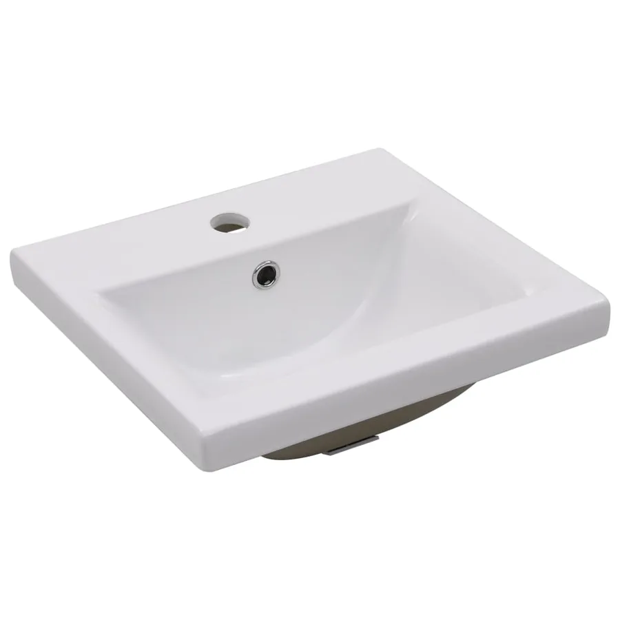 Ensemble de meubles de salle de bain Blanc Aggloméré - 12