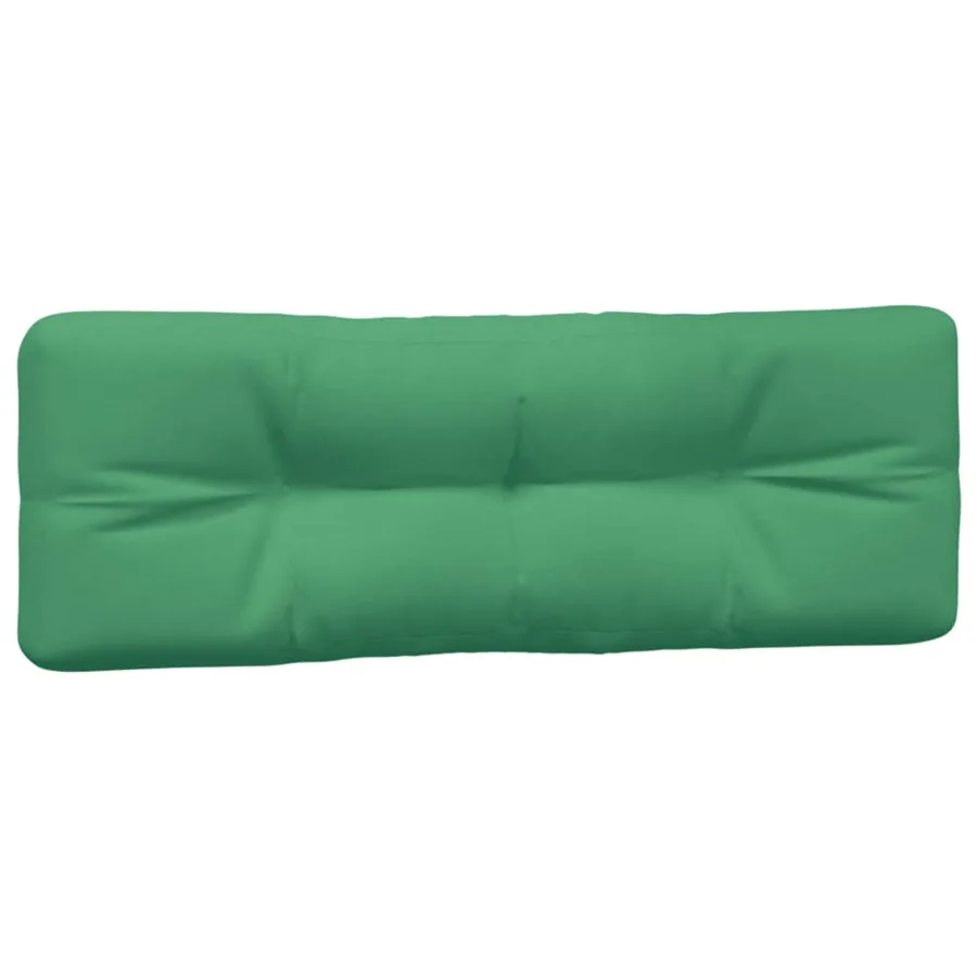 Coussins de palette lot de 3 vert tissu - 4