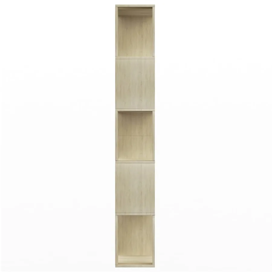 Bibliothèque/Séparateur de pièce Chêne sonoma Bois d’ingénierie - 6