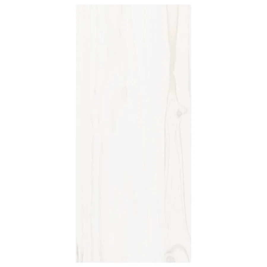 Cave à vin Blanc 56x25x56 cm Bois massif Pin - 5