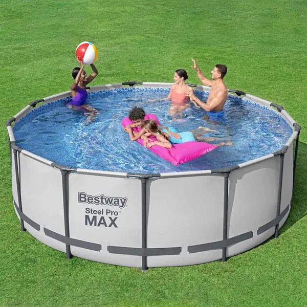 Bestway Ensemble de piscine ronde Steel Pro MAX 396x122 cm