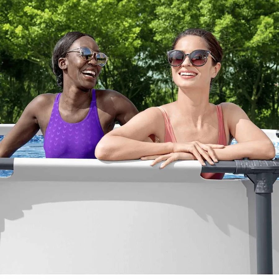 Bestway Ensemble de piscine ronde Steel Pro MAX 396x122 cm - 9