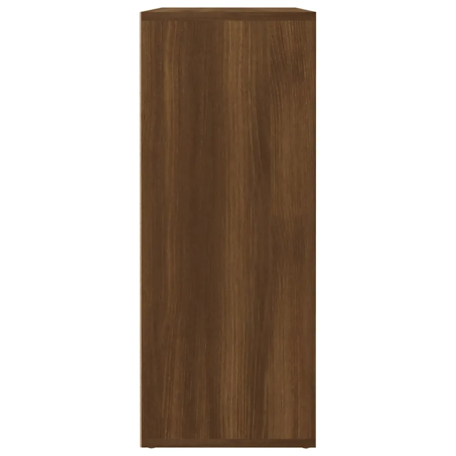 Buffet Chêne marron 60x30x75 cm Bois d'ingénierie - 7