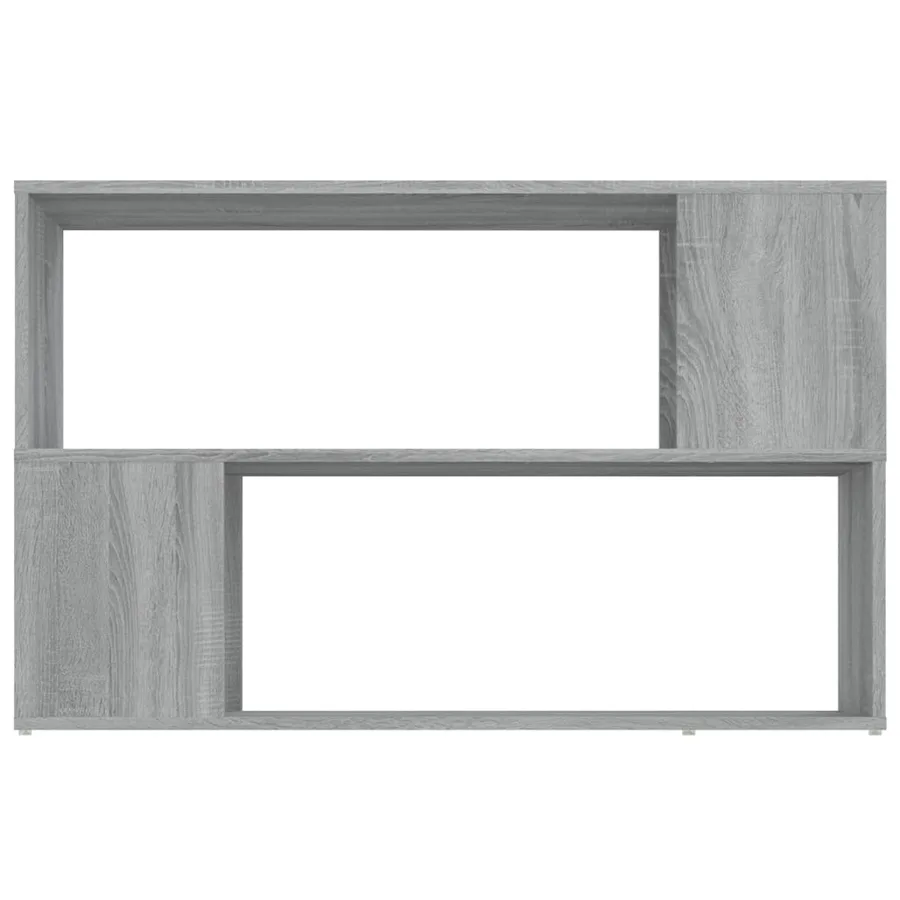 Bibliothèque Sonoma gris 100x24x63 cm Bois d'ingénierie - 5