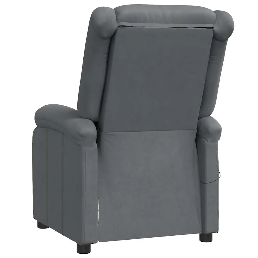 Fauteuil inclinable Gris Similicuir - 5