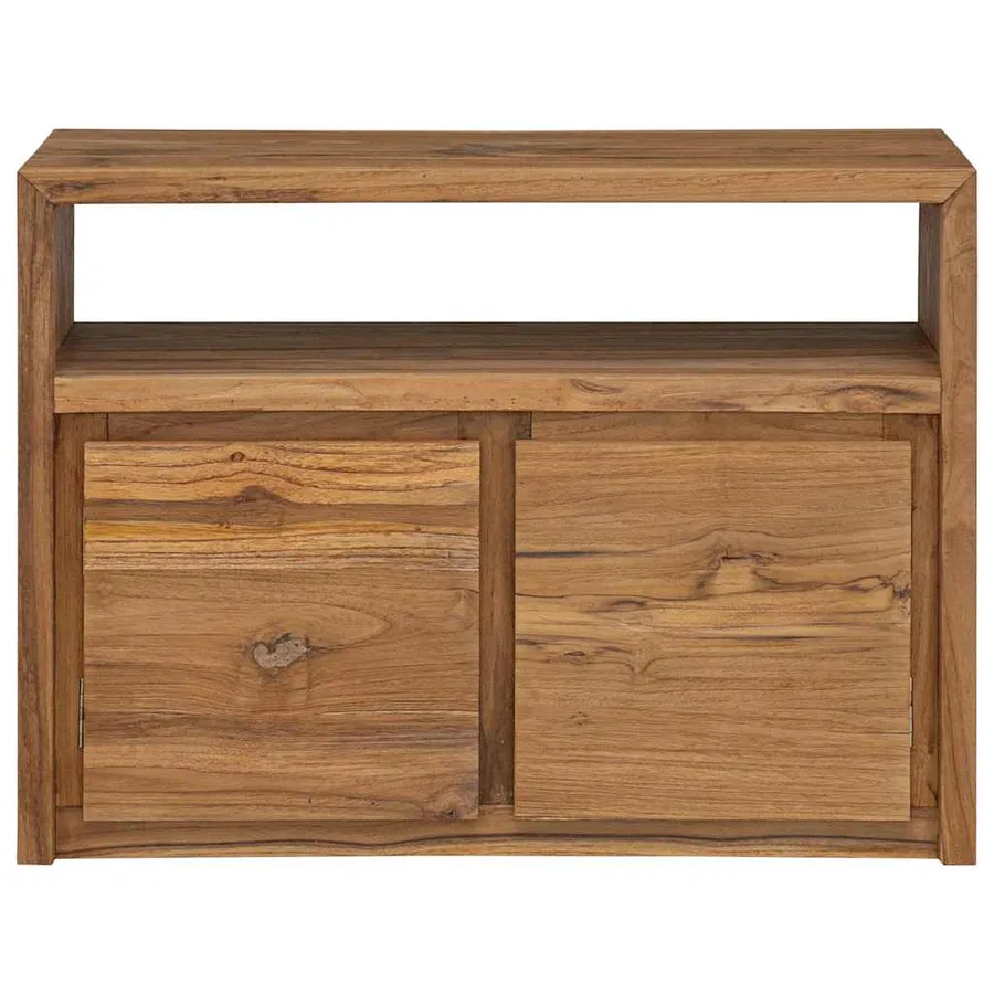 Buffet 80x30x60 cm bois de teck massif - 3