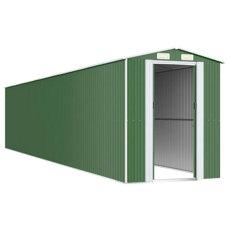Abri de jardin Vert 192x1021x223 cm Métal galvanisé - 3