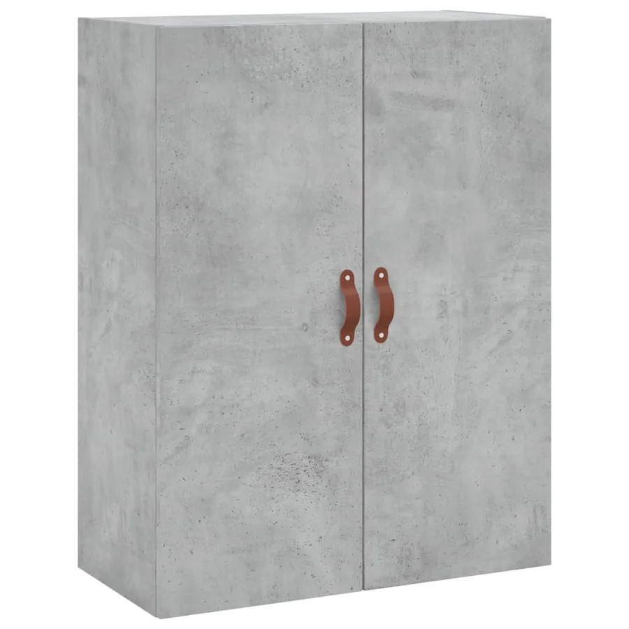 Armoire murale gris béton 69,5x34x90 cm - 2