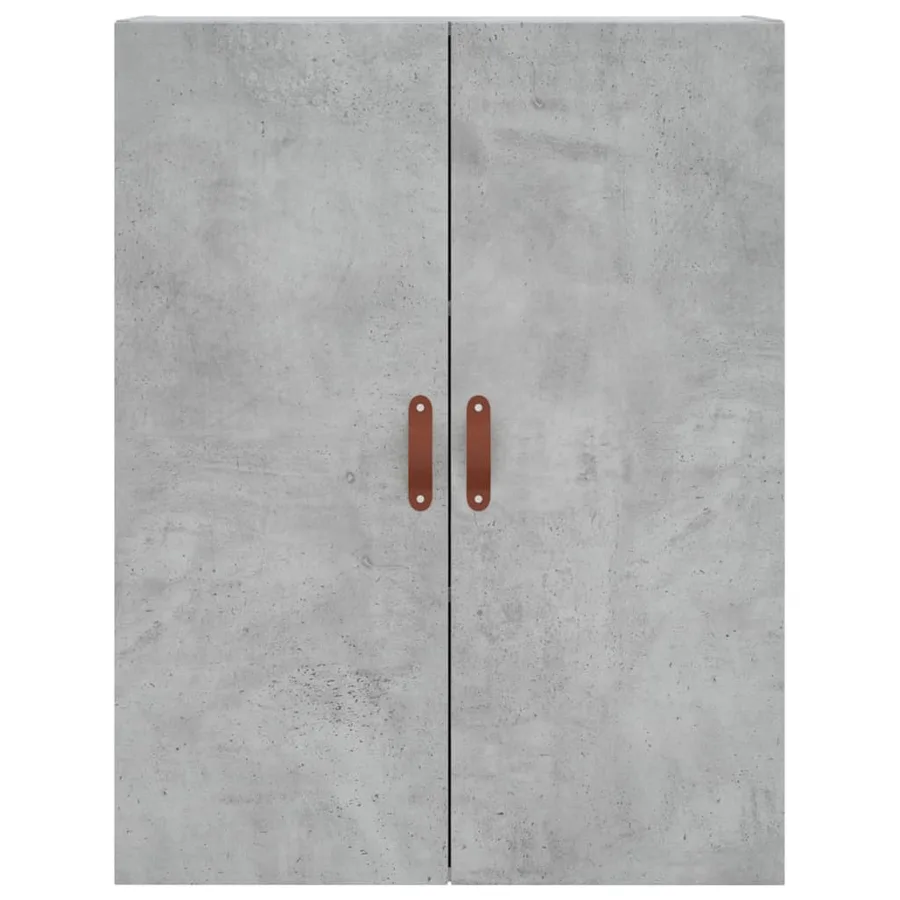 Armoire murale gris béton 69,5x34x90 cm - 7