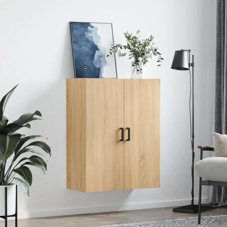 Armoire murale chêne sonoma 69,5x34x90 cm - 3