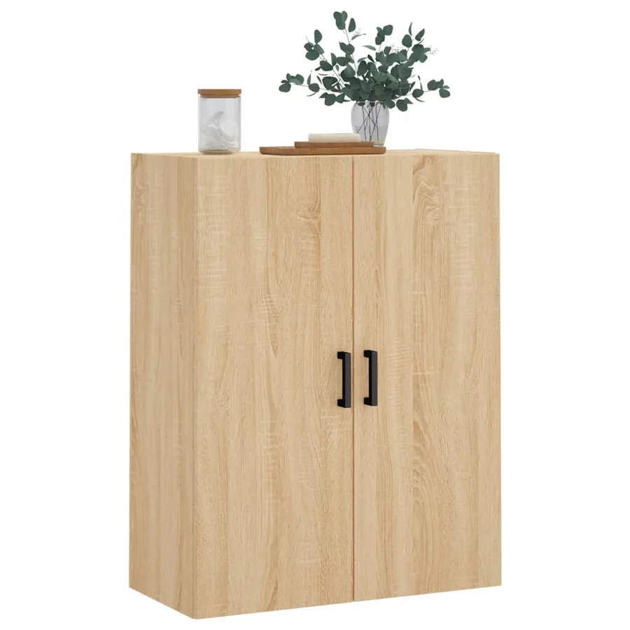 Armoire murale chêne sonoma 69,5x34x90 cm - 4