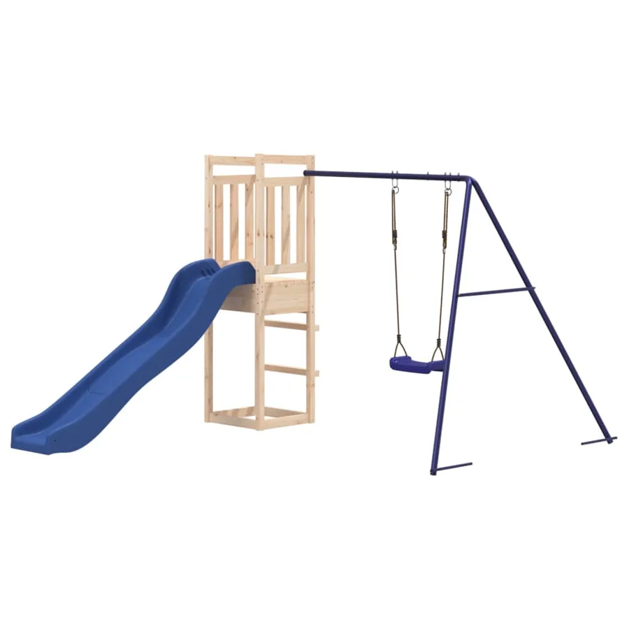 Aire de jeux d'extérieur bois de pin imprégné - 3