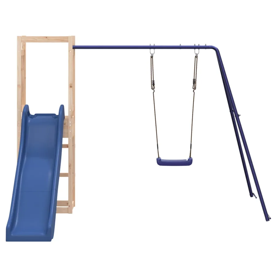 Aire de jeux d'extérieur bois de pin imprégné - 4