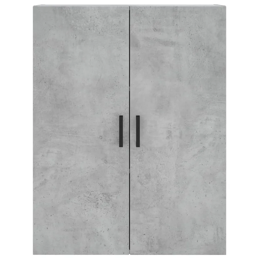 Armoires murales 2 pcs gris béton 69,5x34x90 cm - 6