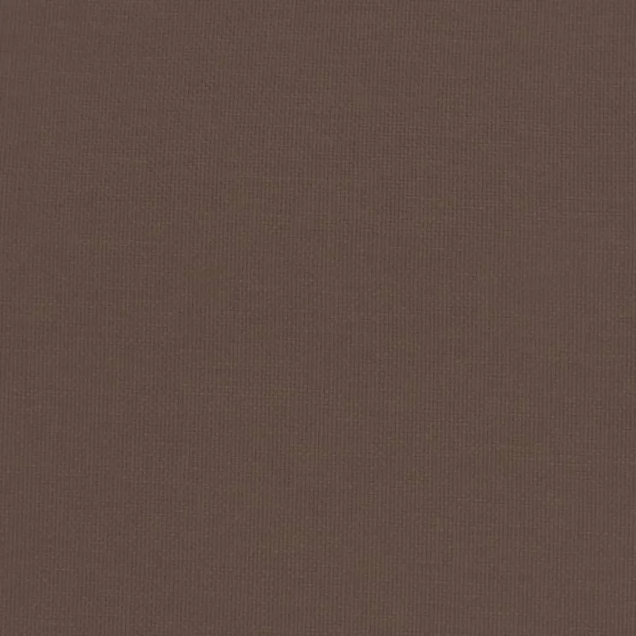 Chaise de relaxation avec repose-pied Marron foncé Tissu - 9