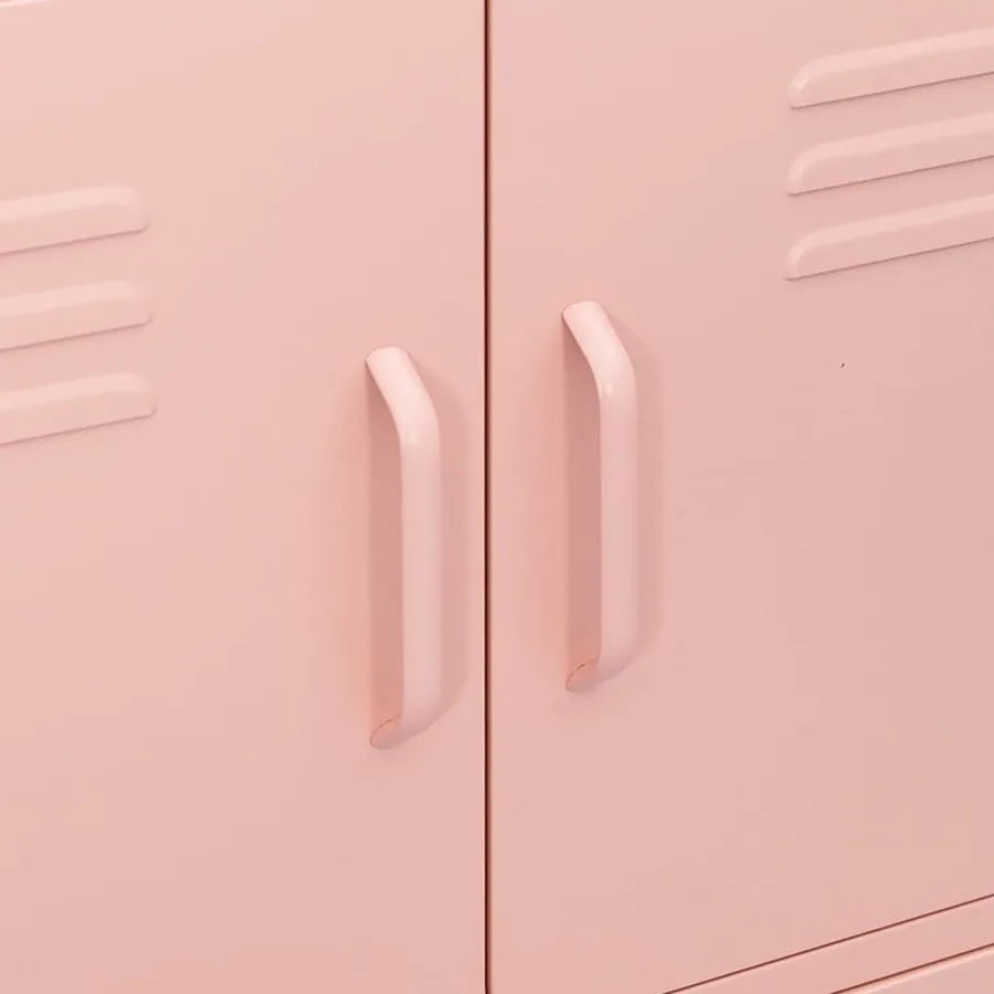 Armoire de rangement Rose 80x35x101,5 cm Acier - 7