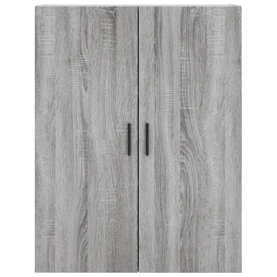 Armoire murale sonoma gris 69,5x34x90 cm - 7