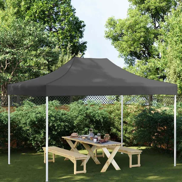 Toit de tente de réception 4,5x3 m Anthracite 270 g/m²