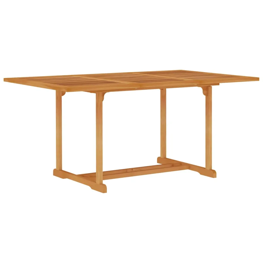 Ensemble à manger de jardin 7 pcs Bois de teck massif - 3