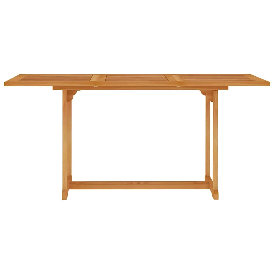 Ensemble à manger de jardin 7 pcs Bois de teck massif - 4