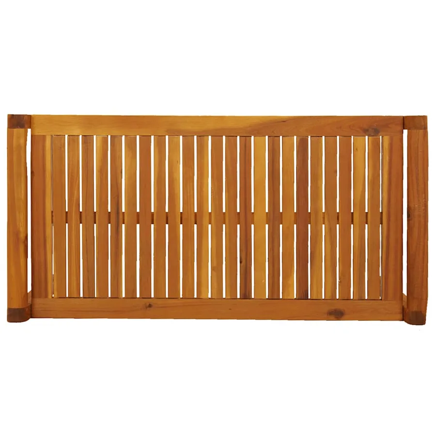 Salon de jardin 2 pcs avec coussins gris foncé Bois massif - 7