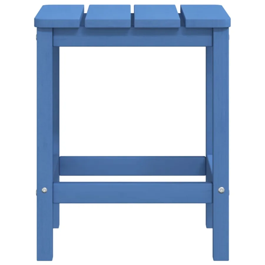 Chaises de jardin Adirondack repose-pied table PEHD Bleu aqua - 6