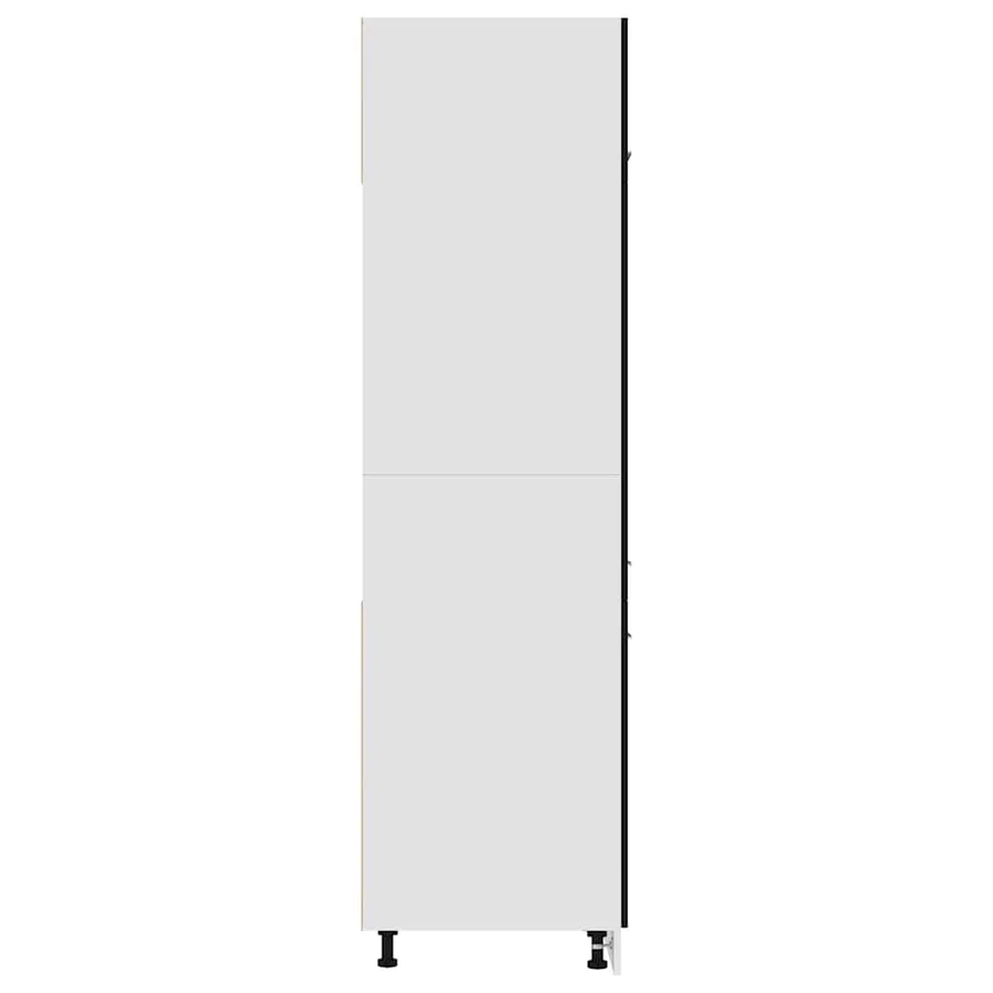 Armoire réfrigérée "Lyon" Noir 60 x 57 x 207 cm Bois d'ingénierie - 6